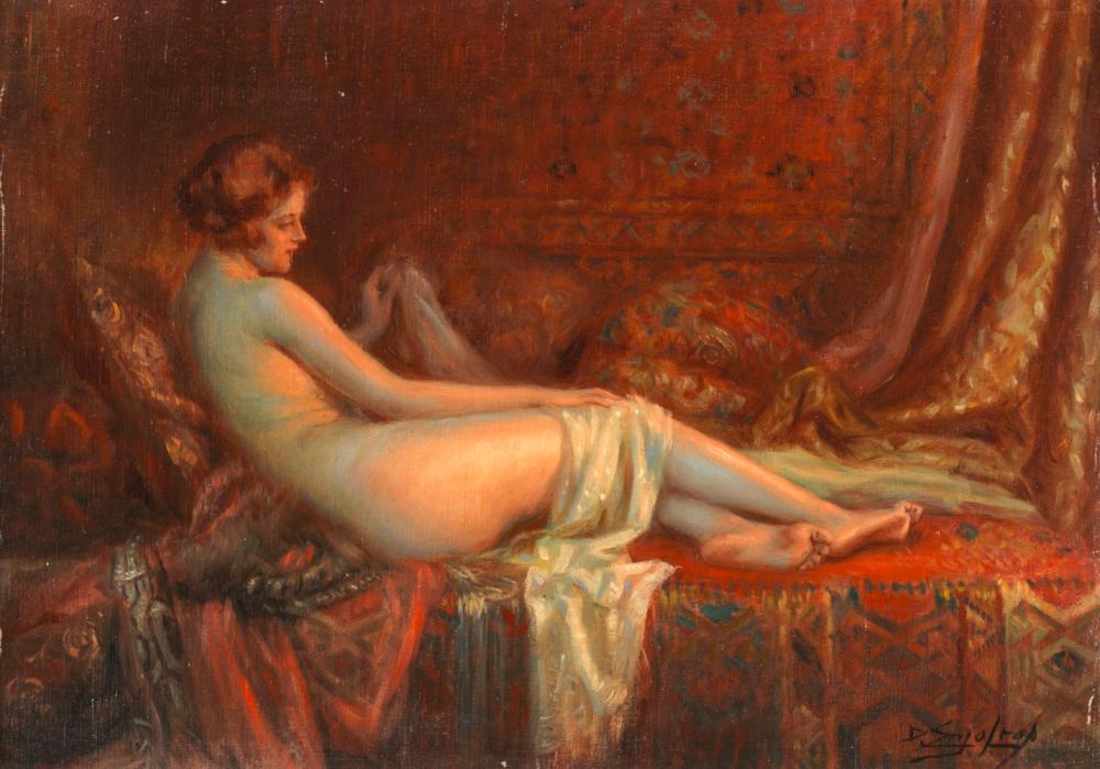 Donna distesa 1
